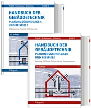 Cover von Handbuch der Gebäudetechnik 1+2