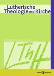 Cover von Lutherische Theologie und Kirche, Heft 01-02/2012 - Einzelkapitel - Geschwisterstreit in der Konfessionsfamilie