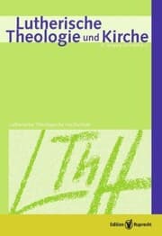 Cover von Lutherische Theologie und Kirche, Heft 02-03/2013- Einzelkapitel - Biblische Hermeneutik
