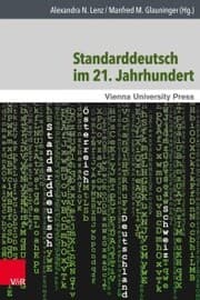 Cover von Standarddeutsch im 21. Jahrhundert