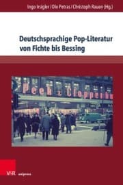 Cover von Deutschsprachige Pop-Literatur von Fuchs bis Bissing