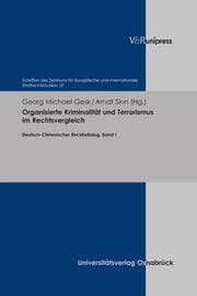 Cover von Organisierte Kriminalität und Terrorismus im Rechtsvergleich