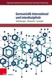 Cover von Germanistik international und interdisziplinär