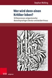 Cover von Wer wird denn einen Kritiker loben?