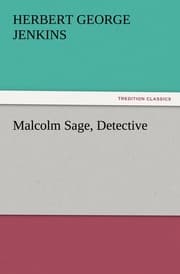 Cover von Malcolm Sage, Detective
