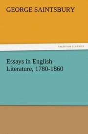 Cover von Essays in English Literature, 1780-1860