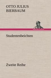 Cover von Studentenbeichten.Zweite Reihe