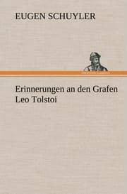 Cover von Erinnerungen an den Grafen Leo Tolstoi
