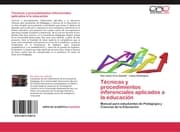 Cover von Técnicas y procedimientos inferenciales aplicados a la educación