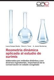 Cover von Reometría dinámica aplicada al estudio de surimis
