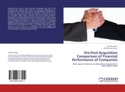 Cover von Pre-Post Acquisition Comparison of Financial Performance of Companies
