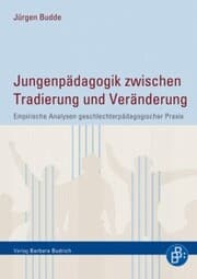 Cover von Jungenpädagogik zwischen Tradierung und Veränderung