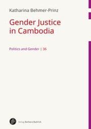 Cover von Gender Justice in Cambodia