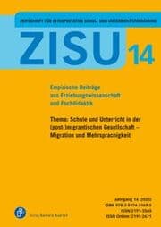 Cover von ZISU 14,2025 - Zeitschrift für interpretative Schul- und Unterrichtsforschung