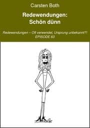 Cover von Redewendungen: Schön dünn