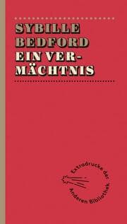 Cover von Ein Vermächtnis