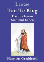 Cover von Tao Te King (Großdruck)