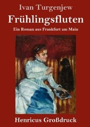 Cover von Frühlingsfluten (Großdruck)