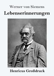 Cover von Lebenserinnerungen (Großdruck)