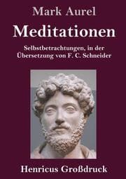 Cover von Meditationen (Großdruck)