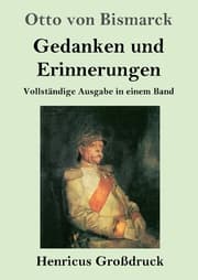 Cover von Gedanken und Erinnerungen (Großdruck)