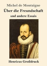 Cover von Über die Freundschaft (Großdruck)