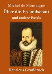 Cover von Über die Freundschaft (Großdruck)