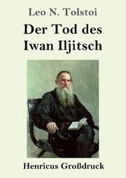 Cover von Der Tod des Iwan Iljitsch (Großdruck)