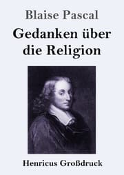 Cover von Gedanken über die Religion (Großdruck)