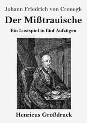 Cover von Der Mißtrauische (Großdruck)
