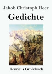 Cover von Gedichte (Großdruck)