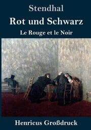 Cover von Rot und Schwarz (Großdruck)