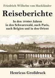 Cover von Reiseberichte (Großdruck)