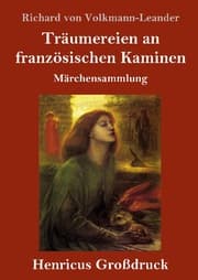 Cover von Träumereien an französischen Kaminen (Großdruck)