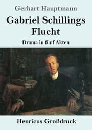 Cover von Gabriel Schillings Flucht (Großdruck)