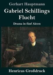 Cover von Gabriel Schillings Flucht (Großdruck)