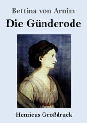 Cover von Die Günderode (Großdruck)
