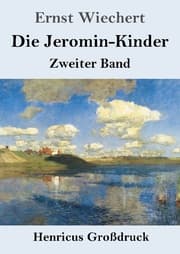 Cover von Die Jeromin-Kinder (Großdruck)