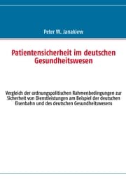 Cover von Patientensicherheit im deutschen Gesundheitswesen