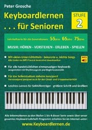 Cover von Keyboardlernen für Senioren (Stufe 2)