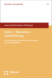 Cover von Kultur - Ökonomie - Globalisierung