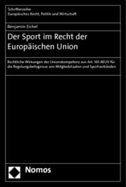 Cover von Der Sport im Recht der Europäischen Union