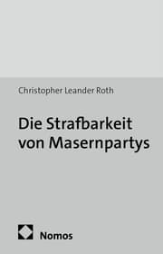 Cover von Die Strafbarkeit von Masernpartys