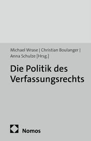Cover von Die Politik des Verfassungsrechts