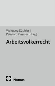 Cover von Arbeitsvölkerrecht