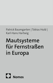 Cover von Mautsysteme für Fernstraßen in Europa