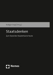Cover von Staatsdenken