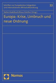 Cover von Europa: Krise, Umbruch und neue Ordnung
