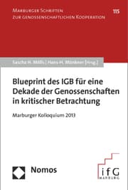 Cover von Blueprint des IGB für eine Dekade der Genossenschaften in kritischer Betrachtung