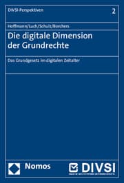 Cover von Die digitale Dimension der Grundrechte